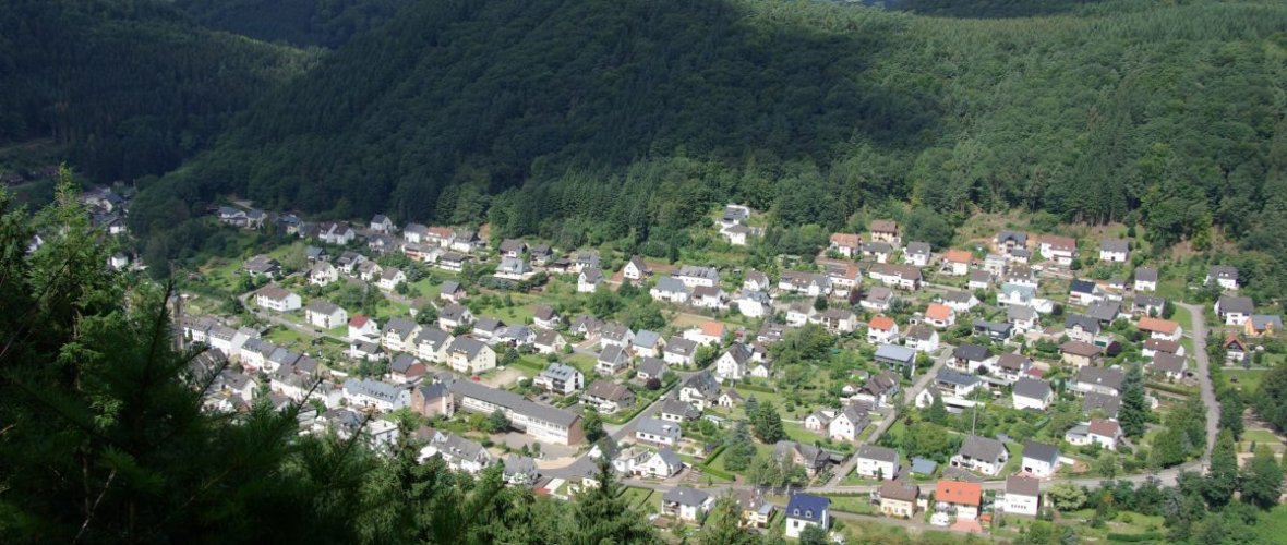 Luftaufnahme von Kordel